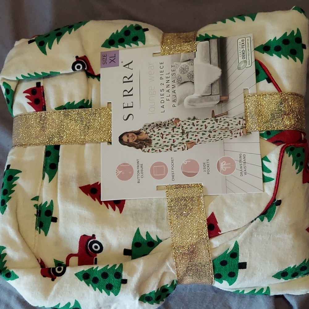 2 pc PJ SET Ladies flannel XL